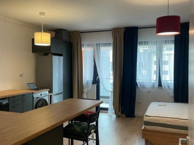 Studio dublu, 43 mp, balcon, parcare inclusa, Pipera Plaza, rond OMV Pipera