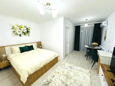 Garsonieră de lux decomandată | Brauner Hills | bloc nou, metrou, loc de parcare