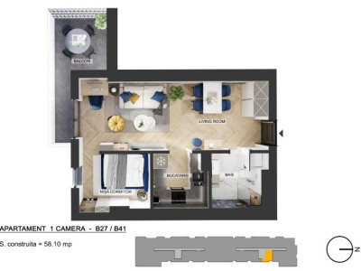 Apartamente noi în complex rezidențial Pipera